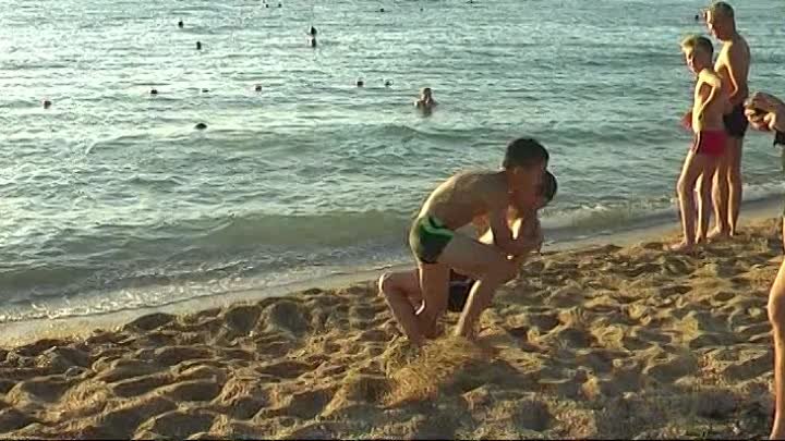 Тренировка на пляже - август 2015г.