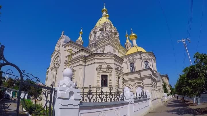 Покровский собор. Севастополь. Видео «Гапонов». Август 2019