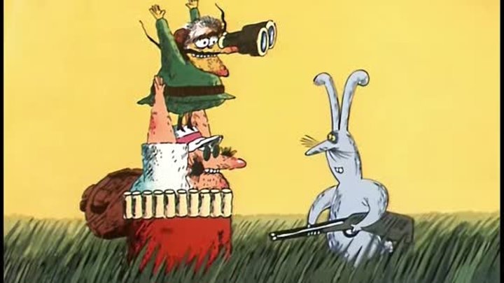 Заяц и охотники. 1985  (Реставрация HD)