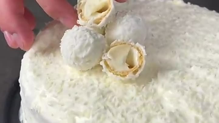Рецепт торт Рафаэлло 