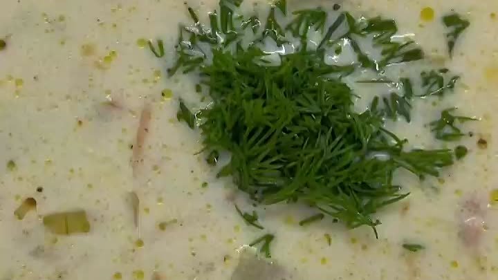 Нежный сливочный финский суп из красной рыбы