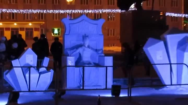 Уссурийск. Новогодняя ночь 2015.
