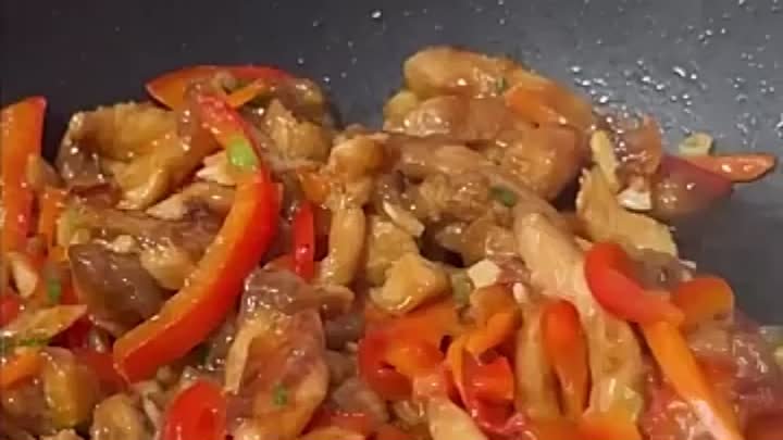 Курочка с овощами