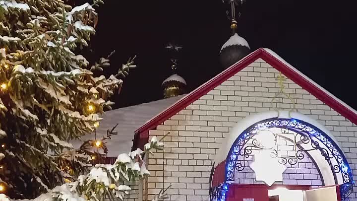 Светлый Праздник Рождества Христова в нашем Крестовоздвиженском храм ...