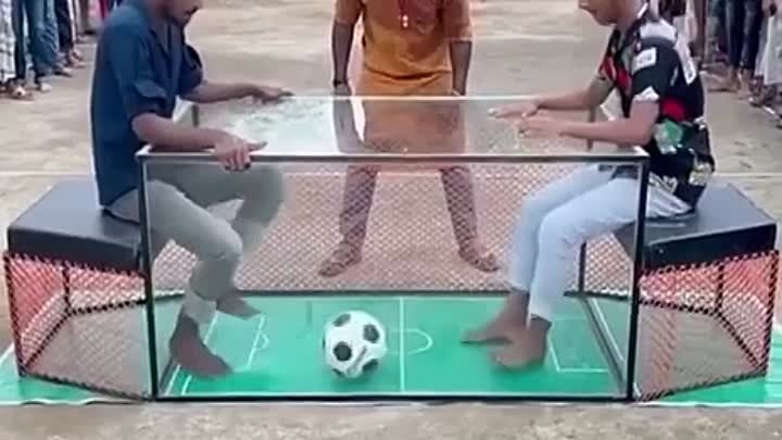 Индусы придумали альтернативную версию «настольного» футбола