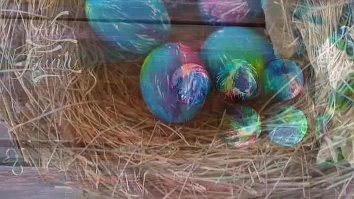 Яйца на Пасху легко и интересно!) Простой и необычный способ покрасить пасхальные яйца