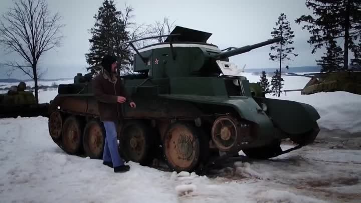 тест-драйв Танк БТ-7- Tank BT-7