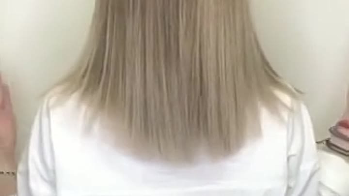 Окрашивание волос в технике AirTouch. Салон красоты "Мята"