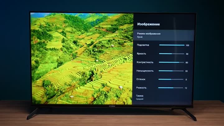 Простенько и с AndroidTV_ЯндексТВ. Обзор телевизора Hyundai H-LED43B ...