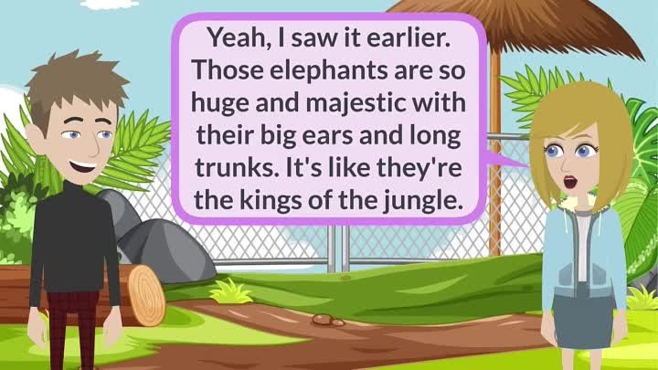 Daily English Practice - Thanks for bringing me to the Zoo!