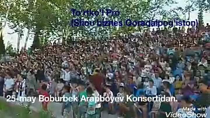 Boburbek Arapboyev Ellikqalada 25-may konsert dasturidan..mp4