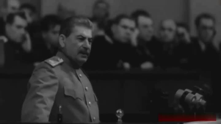 ☭ Речь И. В. Сталина по случаю 27-й годовщины Октября  6 ноября 1944 ...