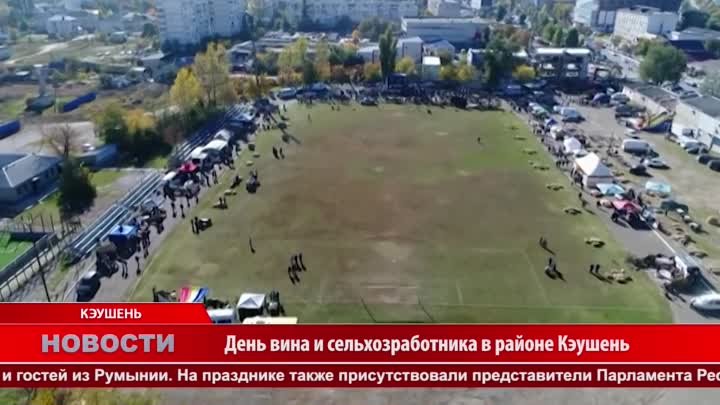 День вина и сельхозработника в районе Кэушень