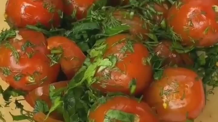 Маринованные помидорки Черри