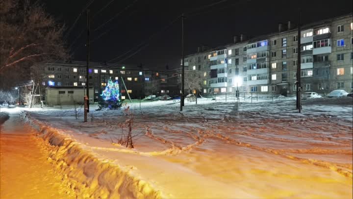 Предновогодняя ночь в посёлке Кирова (в народе, Кировка).