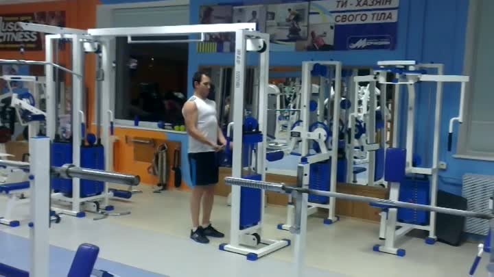 В качалке M-GYM. 8 октября 2014 года. Часть 3