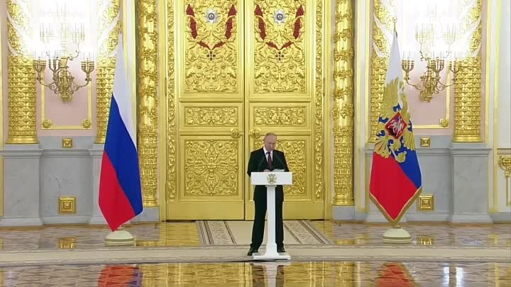 Путин принял верительные грамоты у послов и сделал важные заявления