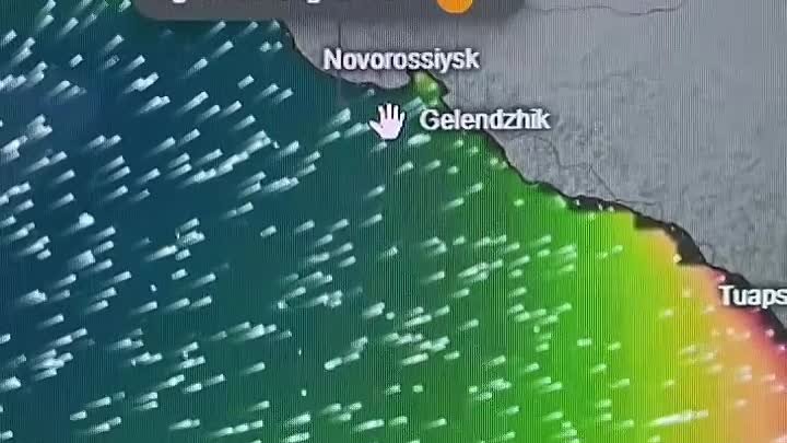 На Крым и Краснодарский край надвигается мощный шторм !