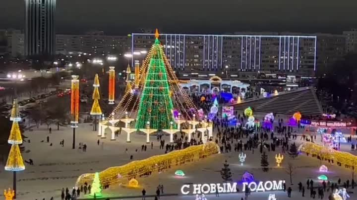 Новый год 31.12.2023-24гг.. Набережные Челны 