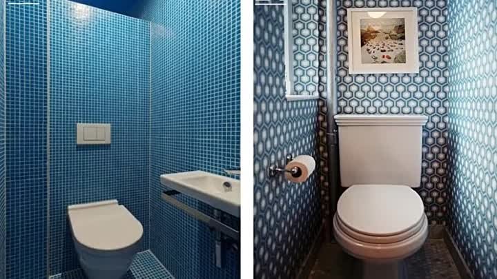 60 Идей современного дизайна для маленького туалета (2020) Дизайн и  ...