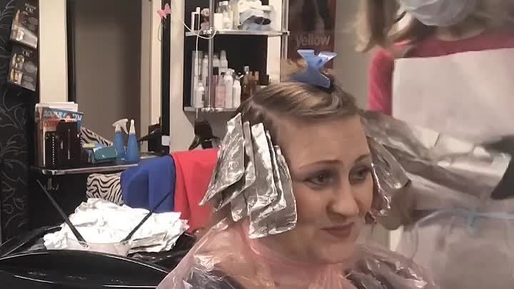 Модное окрашивание волос 