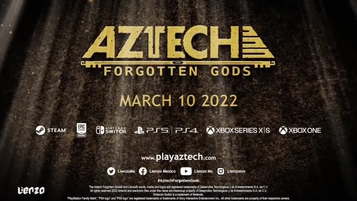Aztech Forgotten Gods - Release Date Reveal Trailer