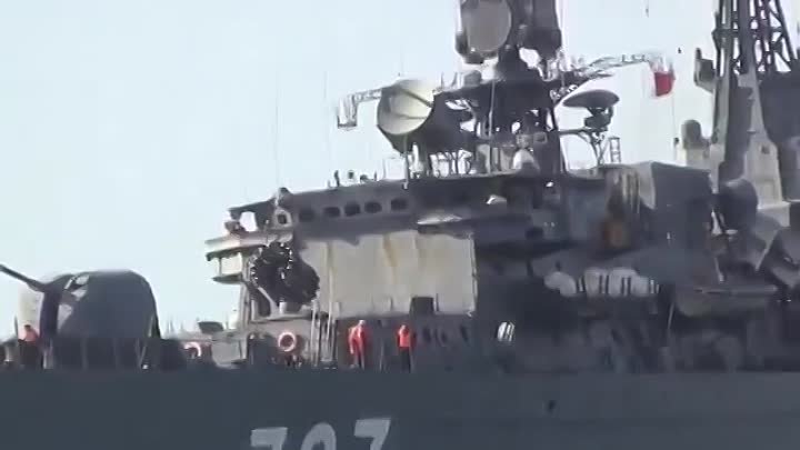 Российский флот патрулирует у берегов Сирии