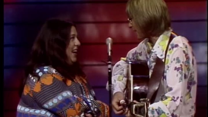 JOHN DENVER AND 'MAMA' CASS ELLIOTT (USA) - Leaving On A Jet Plane (1972) (HD 1080)