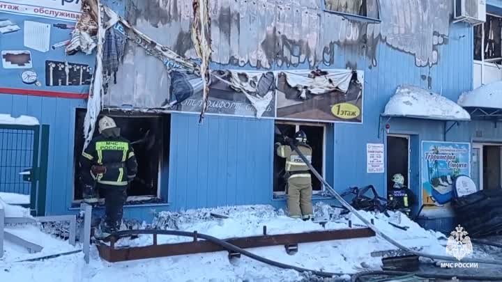 21.01 - пожар в Гусь-Хрустальном.