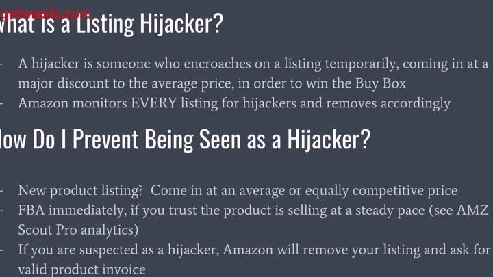 I1 - Listing Hijackers