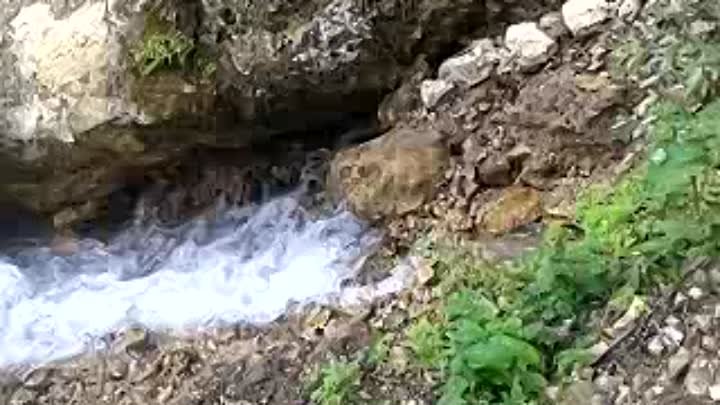 начало водопада Гедмышх