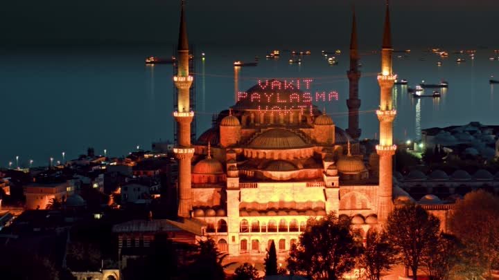 Стамбул, Турция 4K Видео Ultra HD в просмотре дронов