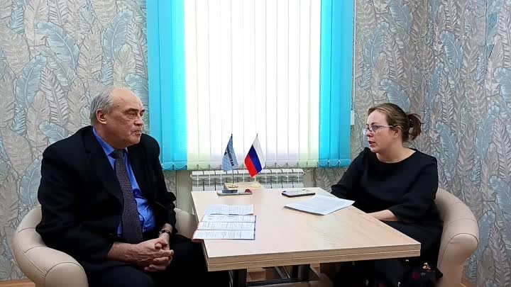 Прямой эфир с председателем избирательной комиссии С. А. Горбушиным