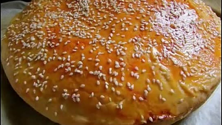 Арабская лепешка Bint Al sahn. Арабская кухня