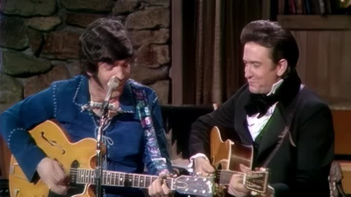 TONY JOE WHITE & JOHNNY CASH (USA) - Polk Salad Annie (1970) (HD 4K)