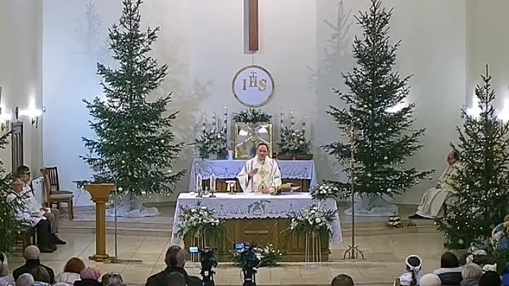 Uroczystość Narodzenia Pańskiego - Msza święta, homilia po rosyjsku. ...