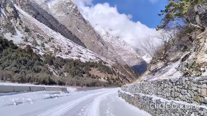 Кабардино-Балкария. Урочище Уштулу в конце января 2024 г.