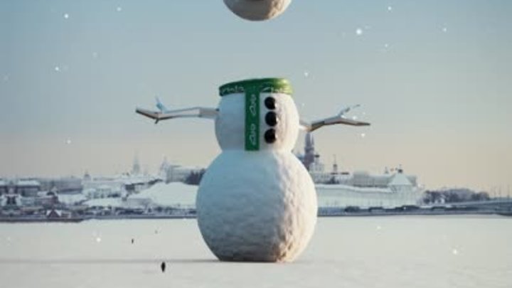 Снеговик на Казанке