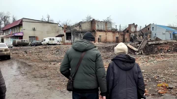 Поддержка жителей Волновахи в период чрезвычайных обстоятельств в де ...