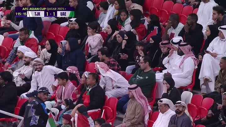 LIVE _ AFC ASIAN CUP QATAR 2023™ _ Round of 16 _ Tajikistan vs Unite ...