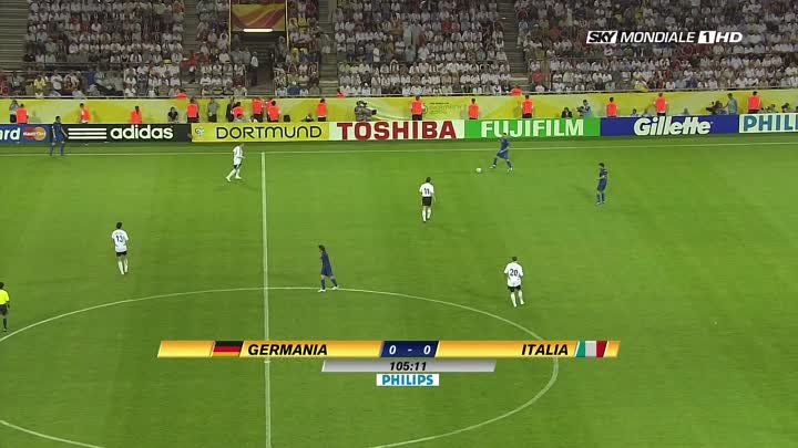 Чемпионат мира 2006 1/2 Финала Германия-Италия