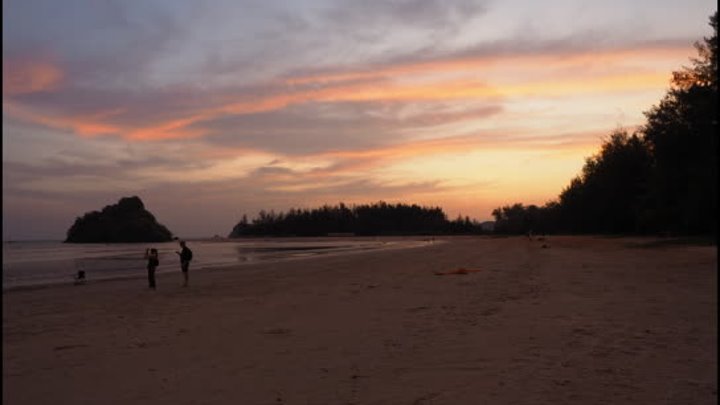 Ао Нанг, пляж Ноппарат,закат