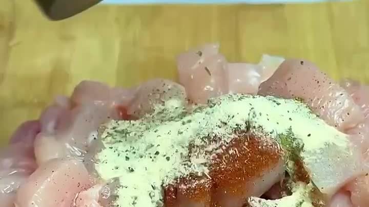 Мраморный рулет из курицы.🍖