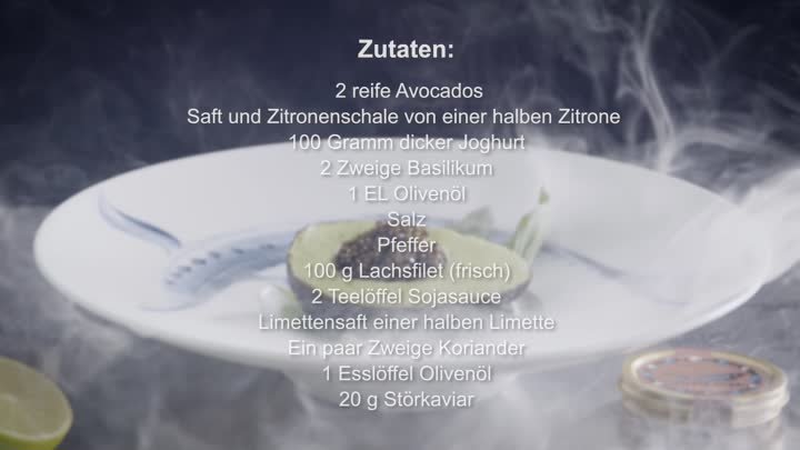 Lemberg Rezept Avocado with Text