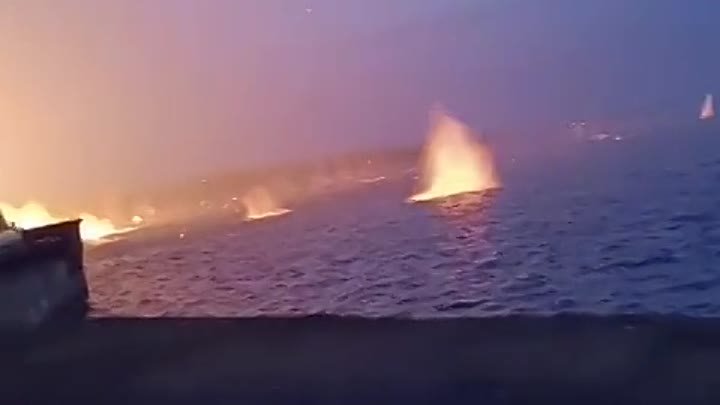🚀🇷🇺Момент удара крылатой ракеты Х-101 по Днепровской ГЭС🇺🇦