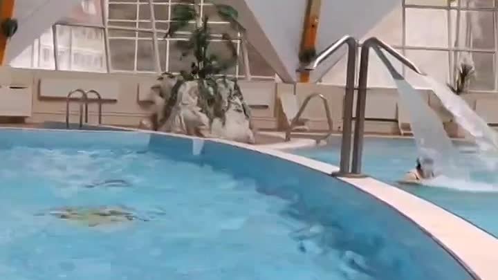 Аквапарк и бассейн в санатории Красиво