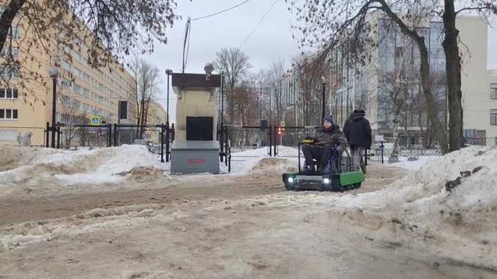 вездеход для инвалидных колясок СПбПУ