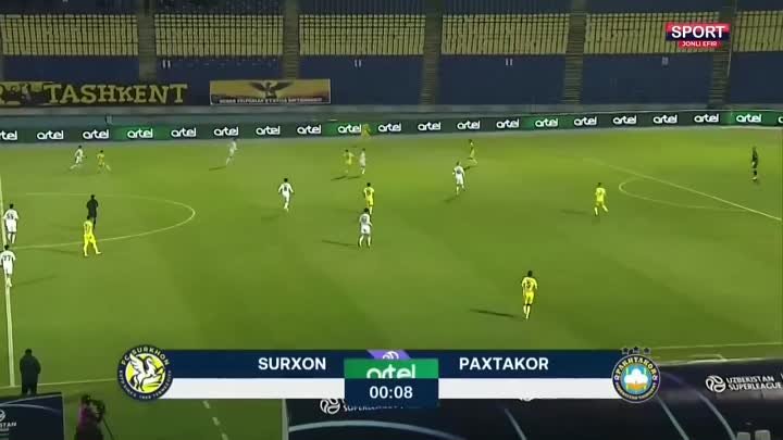 Superliga. Surxon - Paxtakor 0-3. Сурхон - Пахтакор 0-3 (04.03.2024)