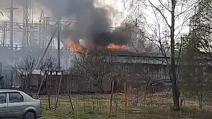 Пожар в Ржеве