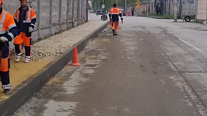 Начался ремонт улицы Наркомвод